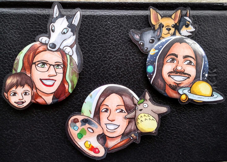 Custom buttons